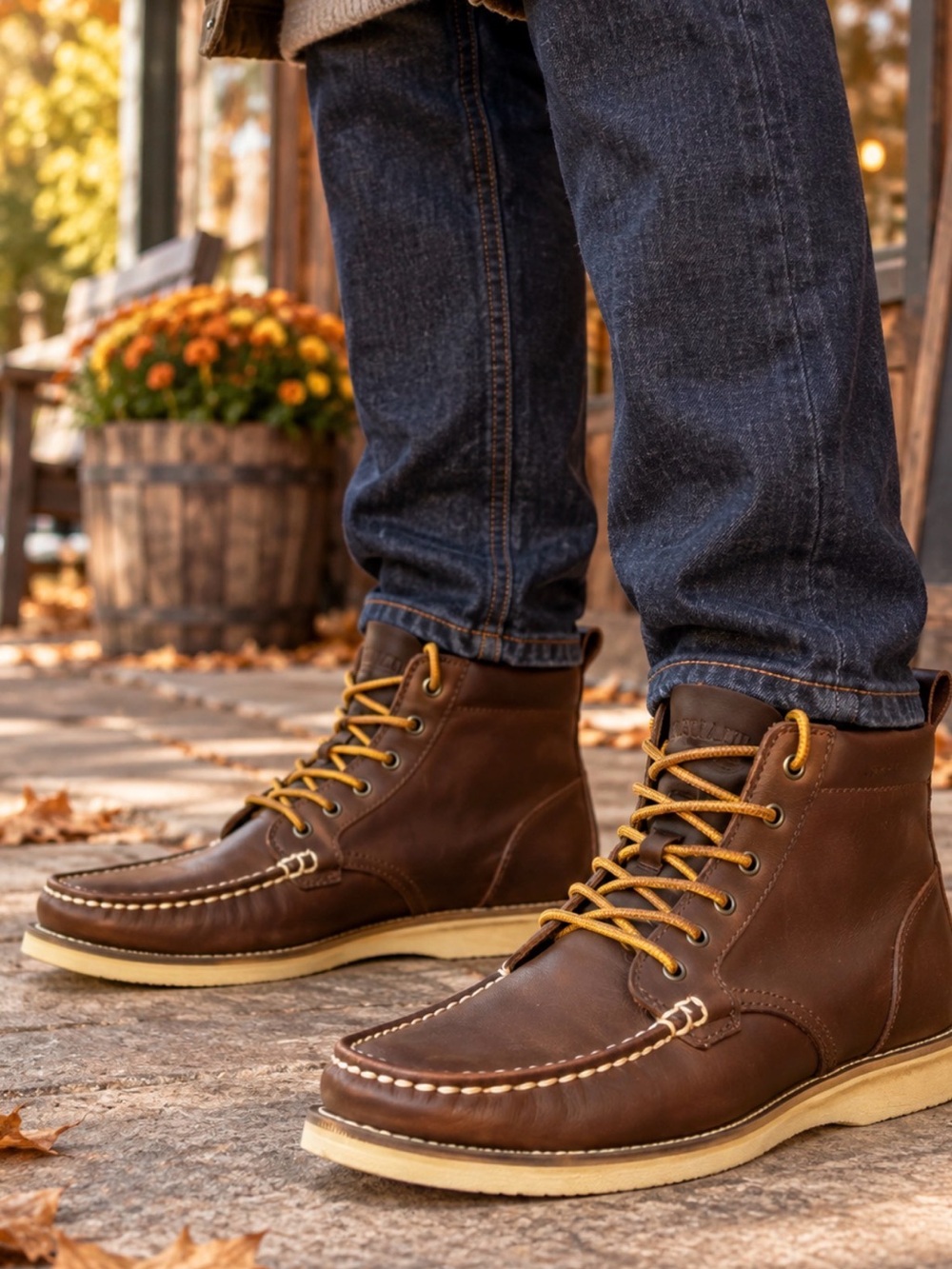 Eastland Seneca Men’s Leather Boots Size 11D